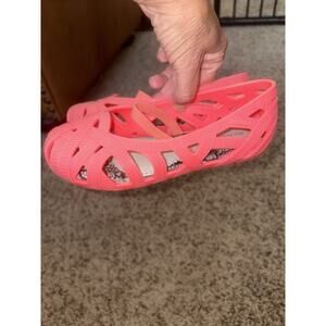 Mini Melissa + Jason Wu Little Girls Sz. 12 Pink Sandal. Adorable, Grt. Shape